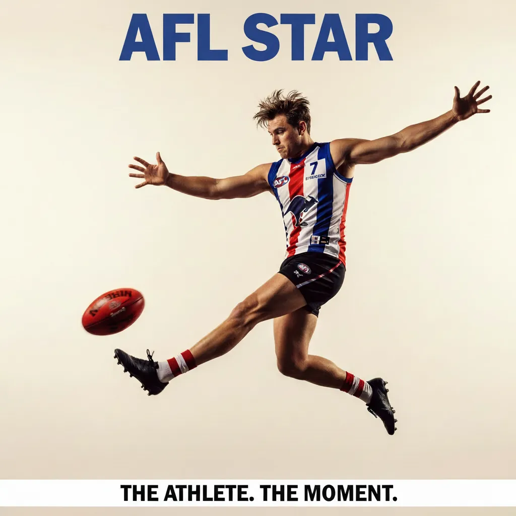 AFL star player poster